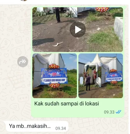 Pengiriman Karangan Bunga Akad Nikah Jakarta