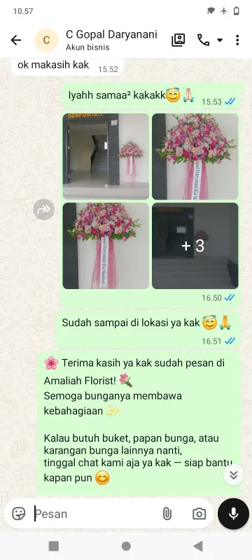 Pengiriman Karangan Bunga Akad Nikah Jakarta