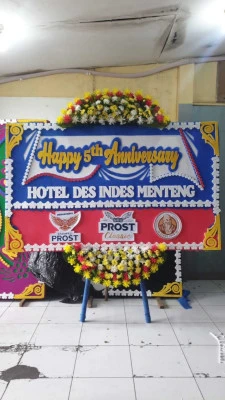 Papan Bunga di Akad Nikah Jakarta
